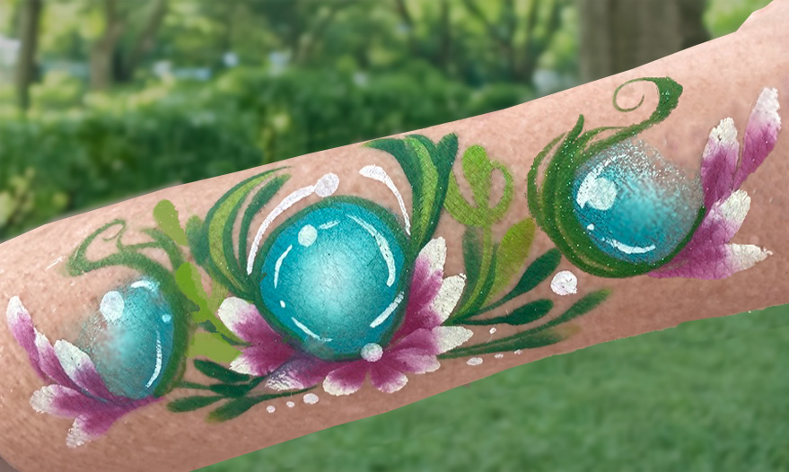 Easy Fairy Garden painting